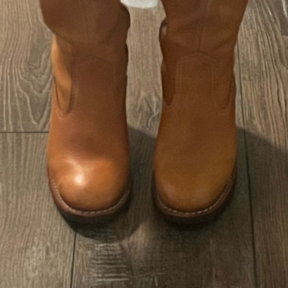 Vintage Cognac leather cowboy boots - Picture 6 of 16